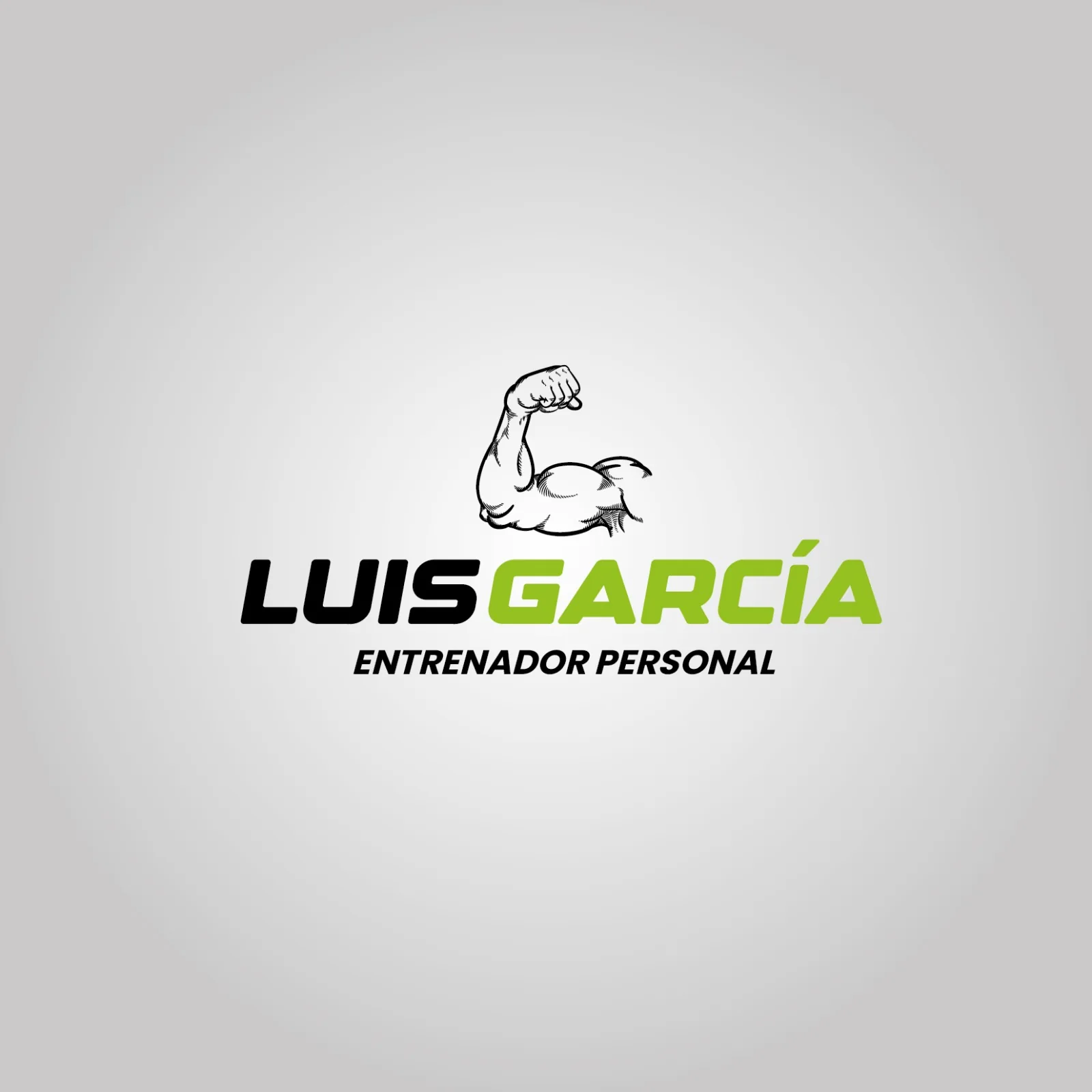 Logo Luis García sobre fondo claro