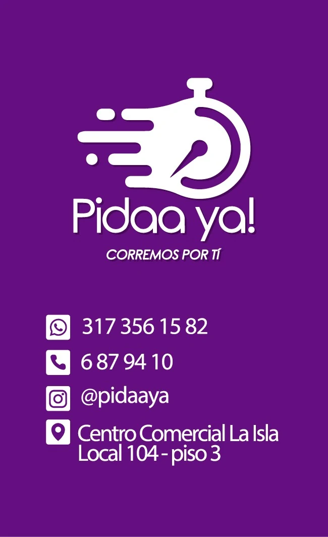 Tarjeta de contacto Pidaa Ya