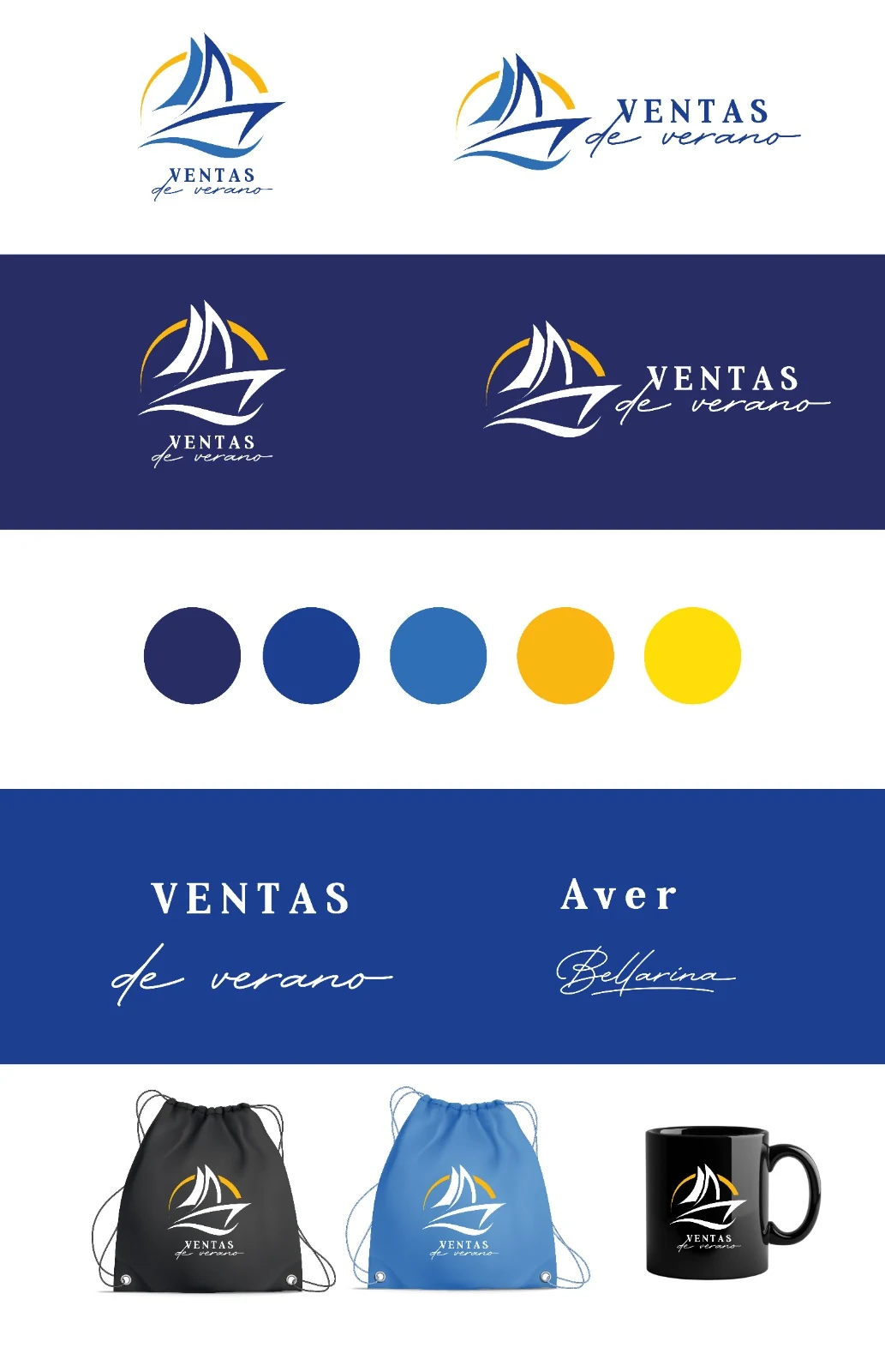 Manual visual de identidad Ventas de Verano
