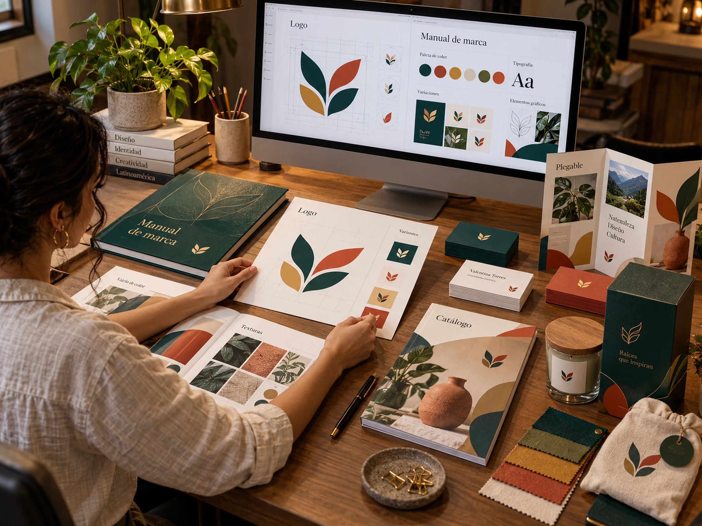 Branding y diseño gráfico CREA Studio